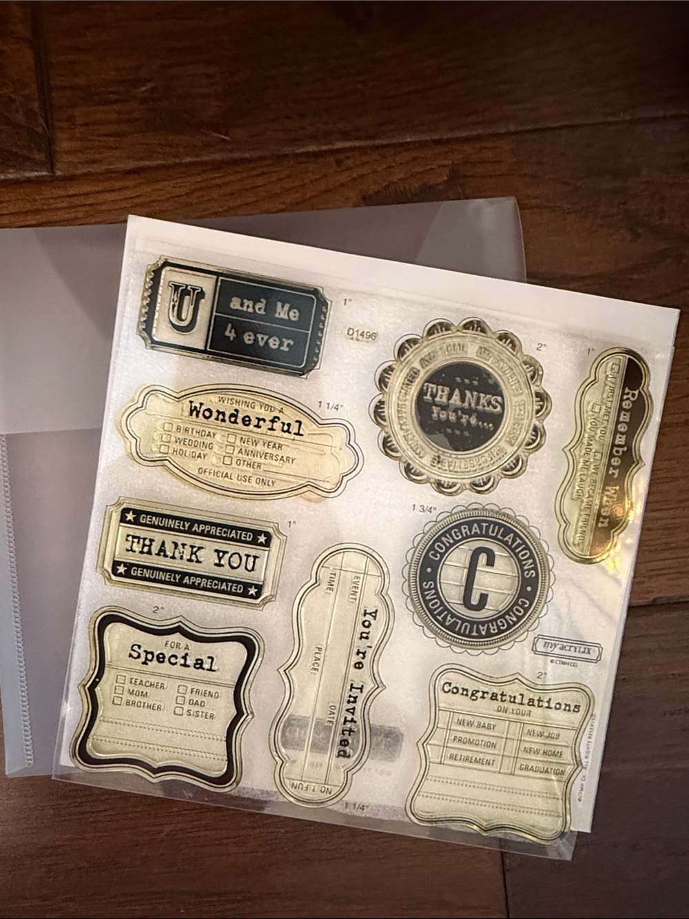 CLOSE TO MY HEART - frames, tags, borders stamp set